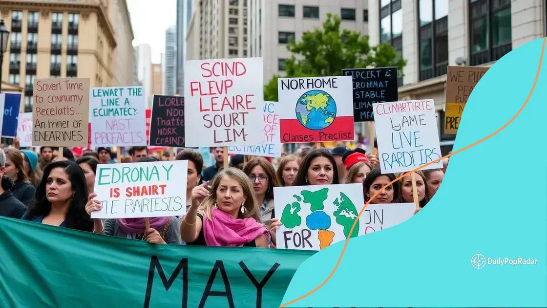 Impact of global events on local protests