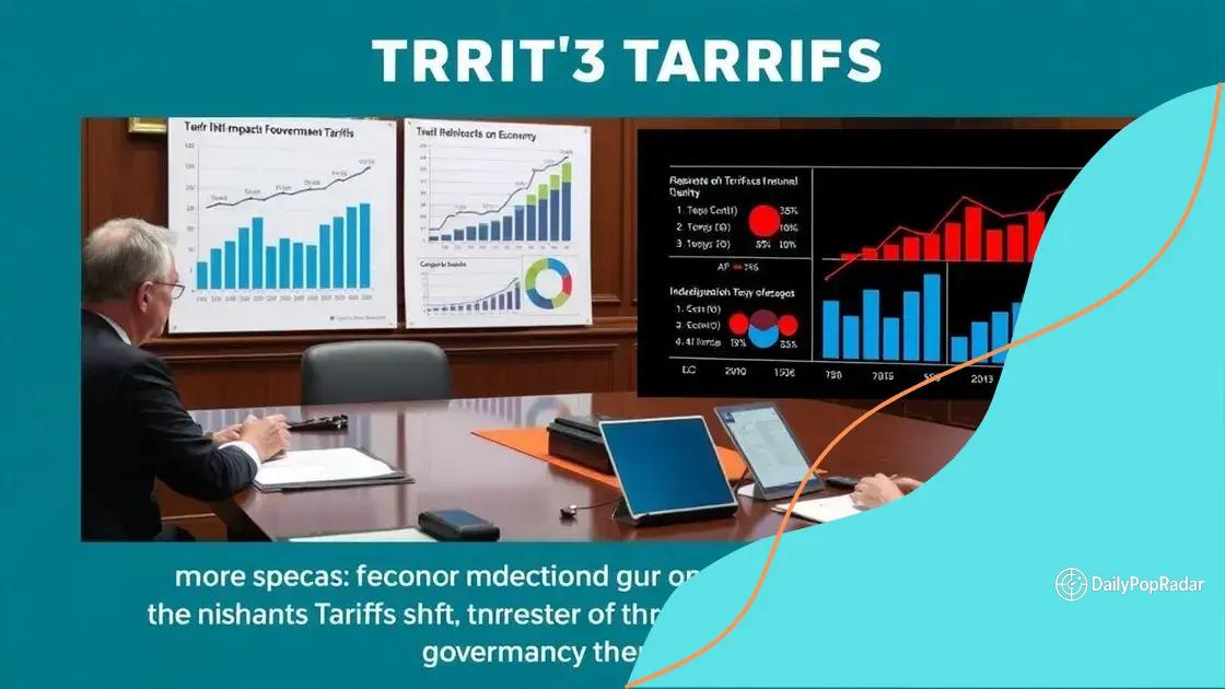 The role of government in managing tariffs