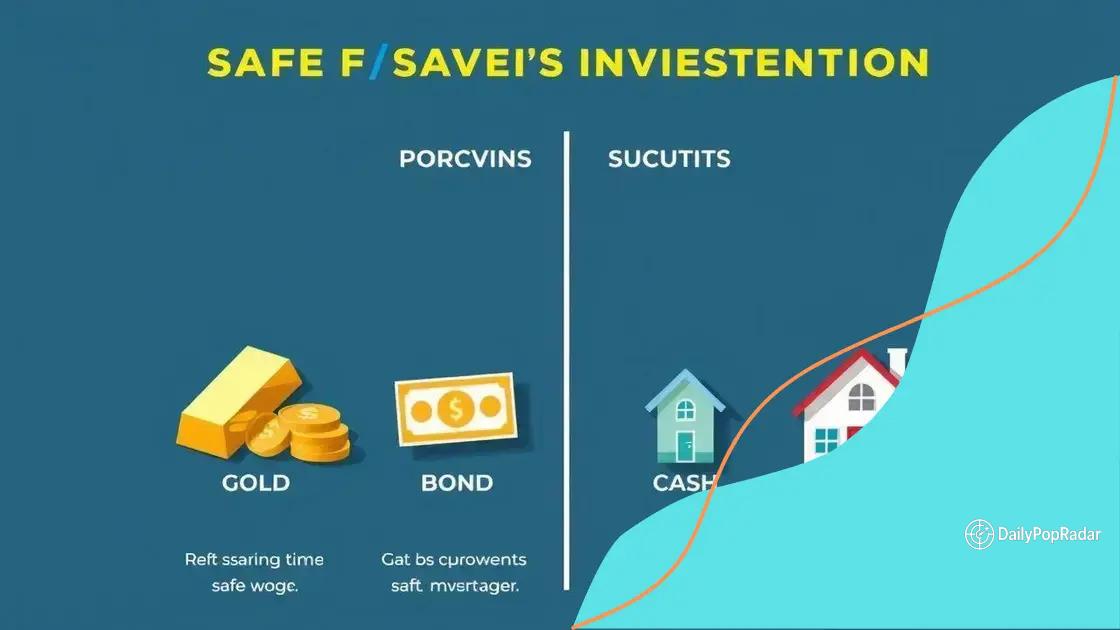 Comparison of popular safe-haven options