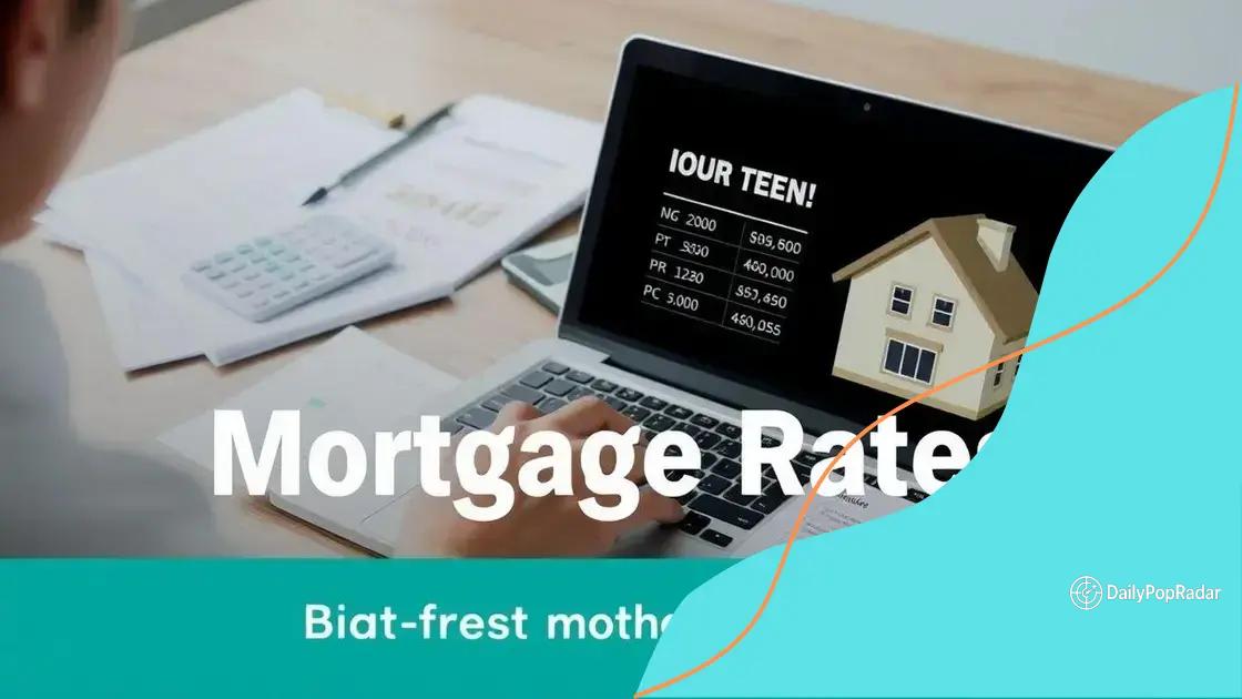 How to find the best mortgage rates