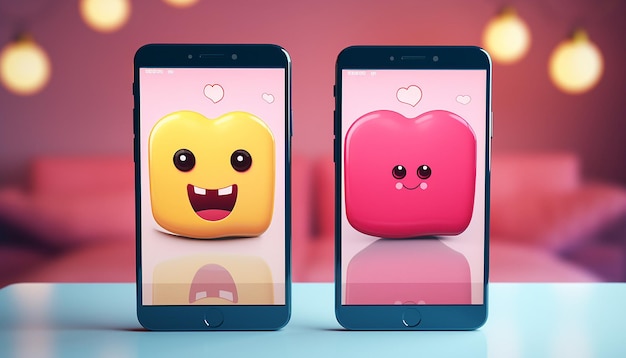 A side-by-side comparison of the same emoji as it appears on different platforms such as iOS, Android, and Windows, highlighting the variations in design and color.