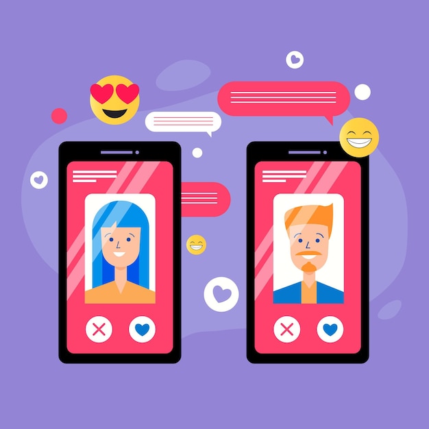 A split screen showing two people in different locations using emojis to communicate during a video call, demonstrating the ease and universality of emoji-based communication.