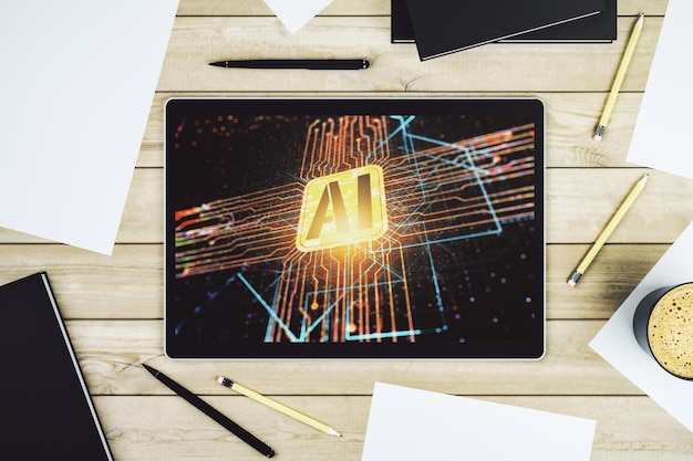A futuristic concept image of a browser interface augmented with AI elements, visually representing the personalized recommendations and predictive savings suggestions provided by advanced coupon extensions. The scene should convey innovation and convenience.